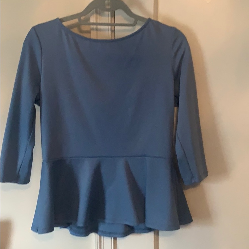 Peplum blouse